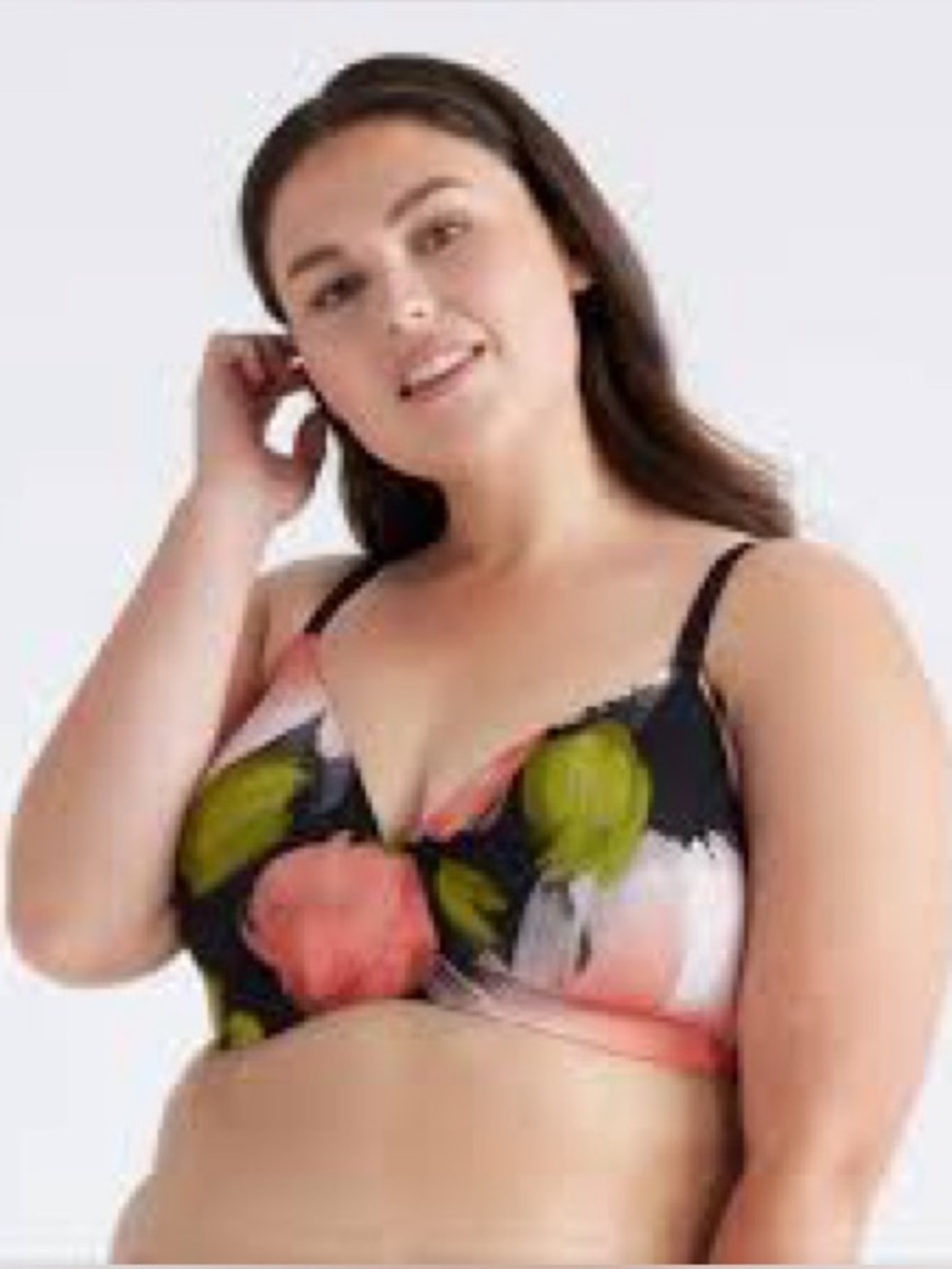 Knix WingWoman Contour Bra Floral Print Size 5
